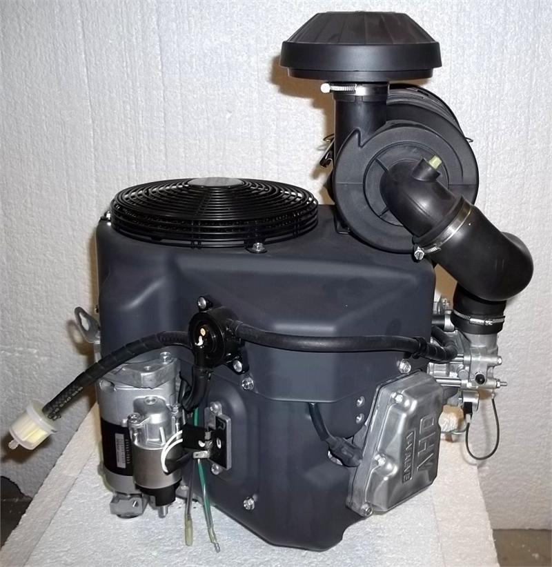 Kawasaki Vertical 23.5 HP 726cc V-Twin Engine ES 15amp 1-1/8" x 4-5/16" #FX730V-CR00