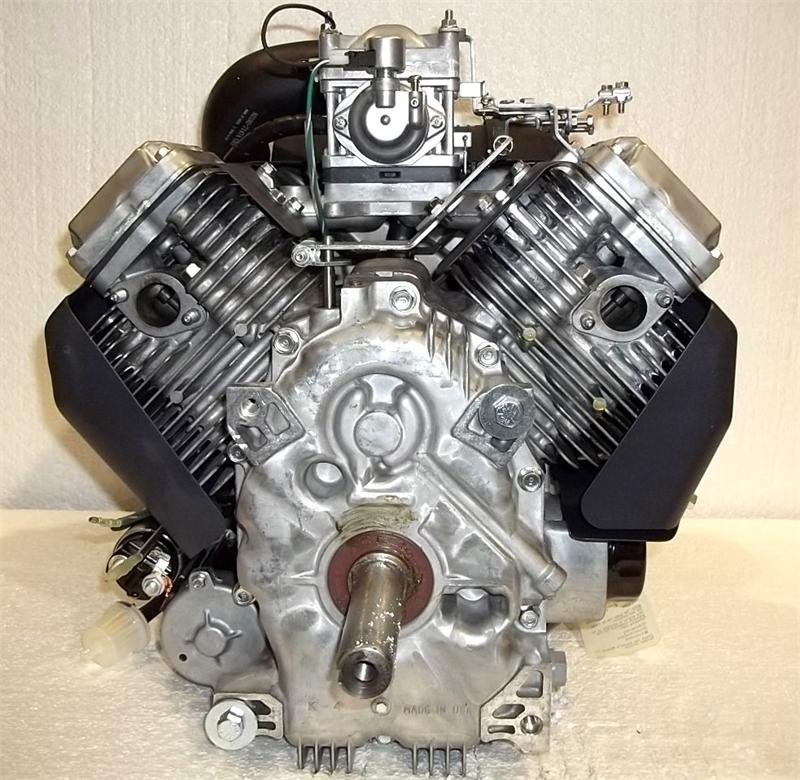 Kawasaki Vertical 23.5 HP 726cc V-Twin Engine ES 15amp 1-1/8" x 4-5/16" #FX730V-CR00