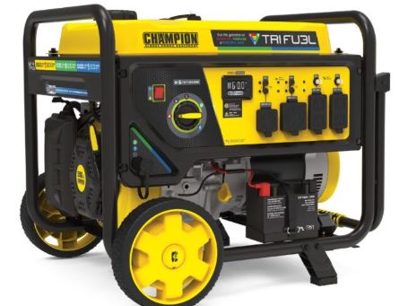 Champion 201438 10,000W Electric Start Tri Fuel Generator