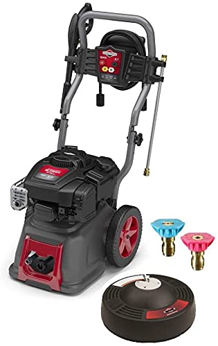 Briggs & Stratton 20679 190cc Gas 2.7 GPM Pressure Washer with 14 in. Surface Cleaner and Second Story Nozzle Kit