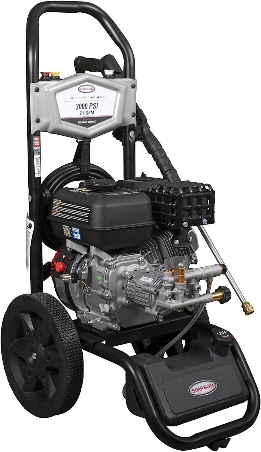 Simpson Megashot MS61221 3000-PSI Gas Pressure Washer with CRX210 OHV Engine