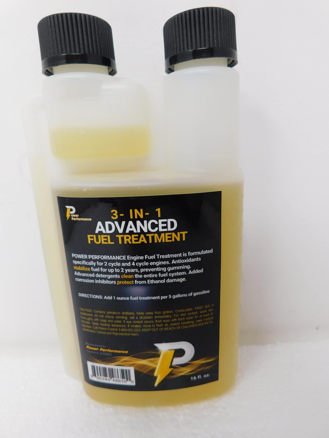 Power Performance 3-in-1 Advanced Fuel Treatment 16oz Bottle (Treats 80 gal) #31004