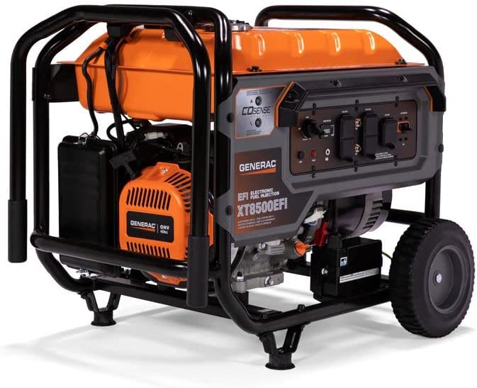 Generac 7247 XT8500EFI 8,500-Watt Portable Generator 50-State / CARB Compliant
