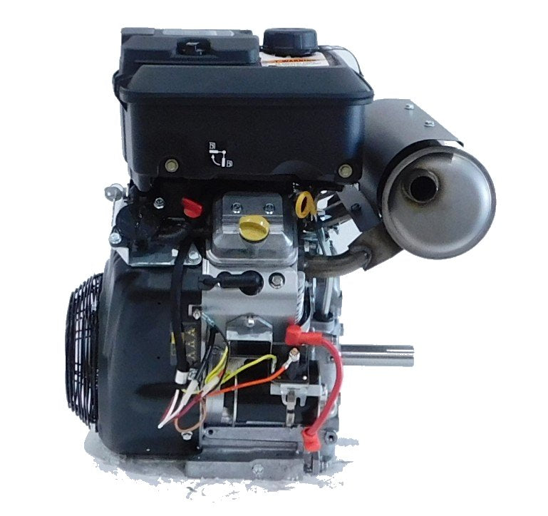 Briggs & Stratton Horizontal 23 HP Vanguard 1-1/8" x 4" Fuel Tank and Muffler #386447-0455