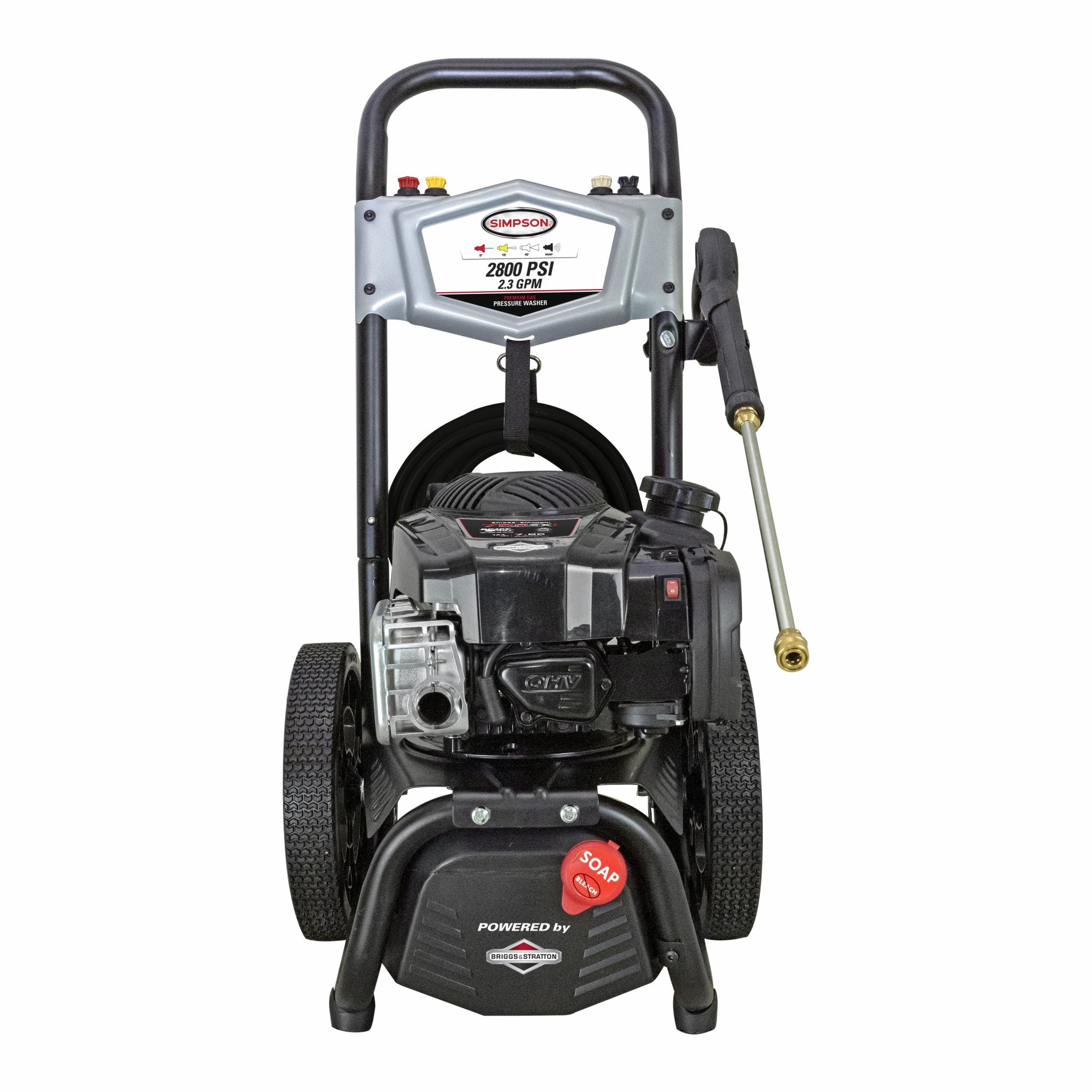 Simpson Megashot MS61048 2800-PSI Gas Pressure Washer with Briggs and Stratton OHV Engine