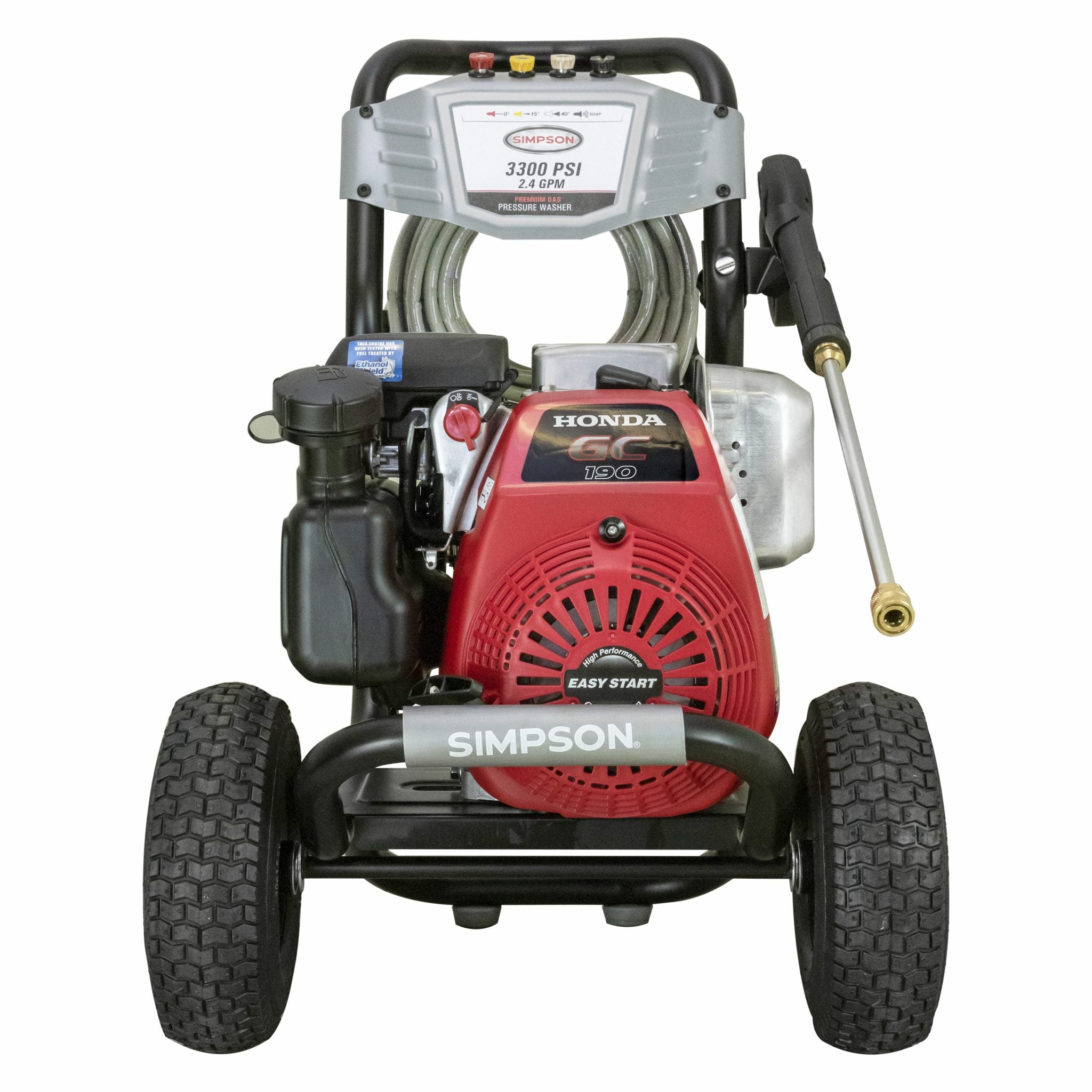 Simpson Megashot MS61049 3300-PSI Gas Pressure Washer with Honda GC190 Engine