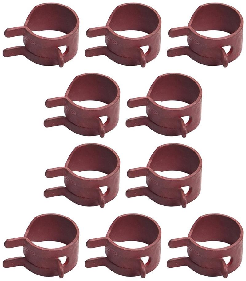 Oregon 02-040 Hose Clamp for 1/4-inch and 3/16-inch Fuel Line 10-pack #02-040x10