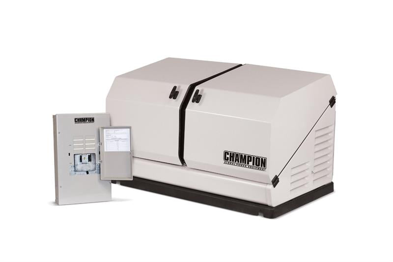 Champion 8.5KW 439cc Standby Generator w/ 50amp Transfer Switch #100177