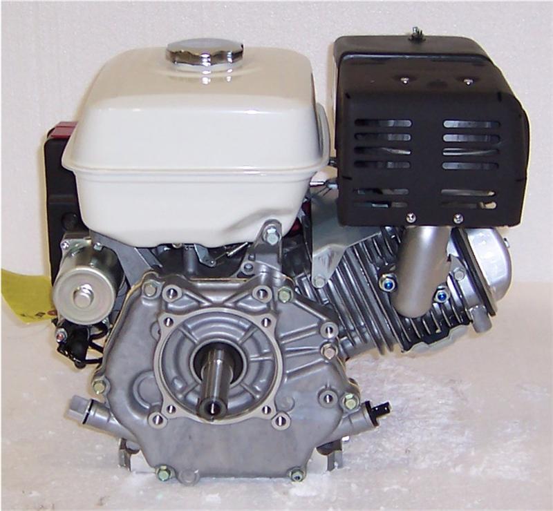 Honda Horizontal Engine 7.9 Net HP 270cc OHV 12v ES 3 Amp 1" x 3-31/64" #GX240-QAE2