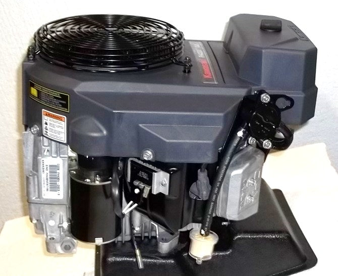 Kawasaki Vertical 15 HP KAI V-Twin OHV Engine ES 13amp 1" x 3-5/32" #FH430V-DS23