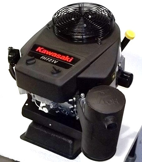 Kawasaki Vertical 25 HP V-Twin OHV Engine ES 13amp 1" x 3-5/32" #FH721V-HS13