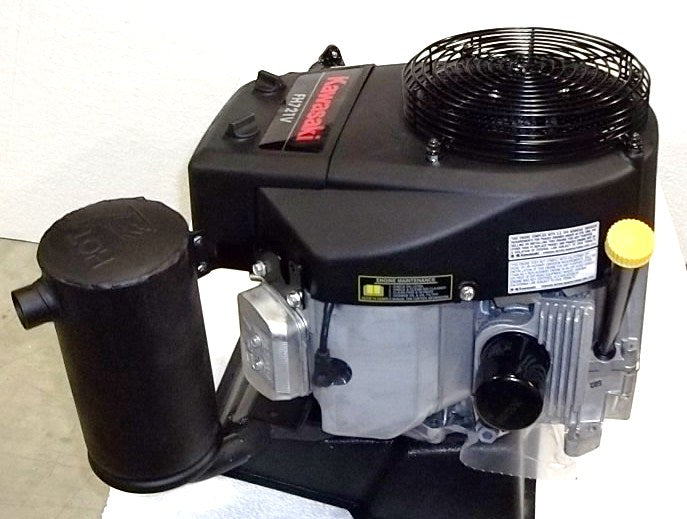 Kawasaki Vertical 25 HP V-Twin OHV Engine ES 13amp 1" x 3-5/32" #FH721V-HS13