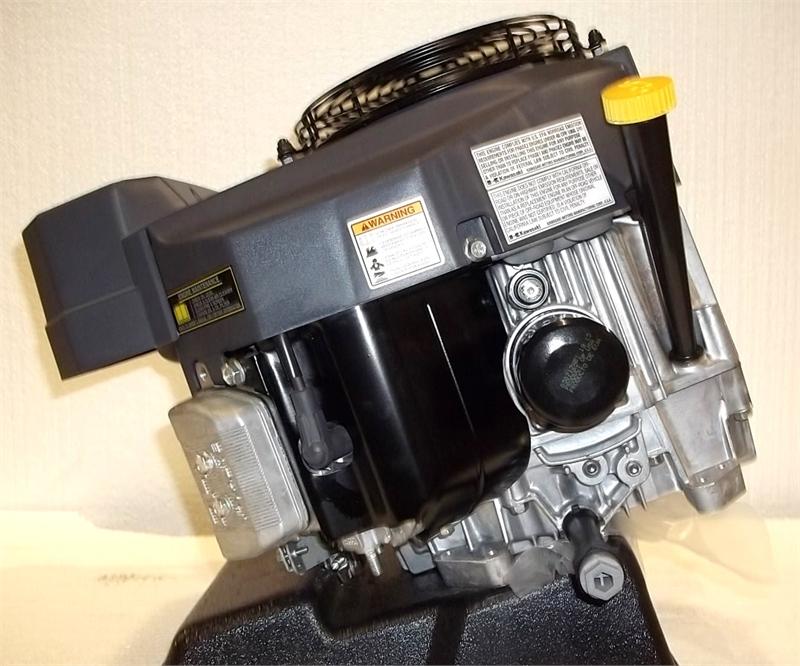 Kawasaki Vertical 19 HP V-Twin OHV KAI Engine ES 15amp 1" x 3-5/32" #FH580V-GS20