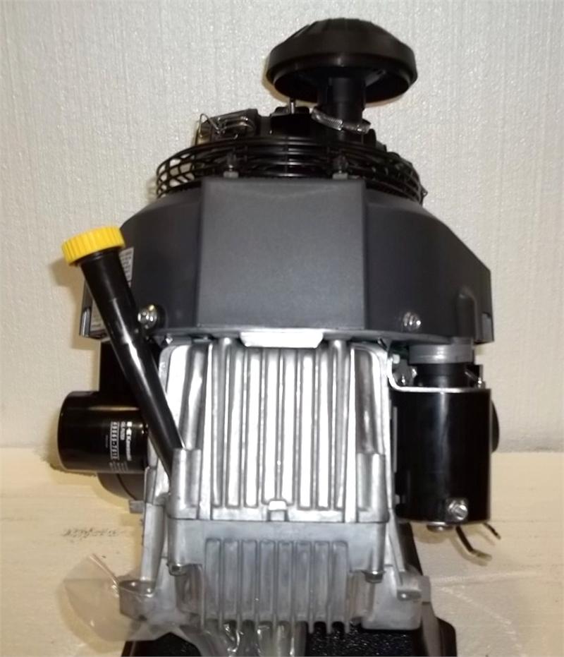 Kawasaki Vertical 19 HP V-Twin KAI OHV Engine ES 13amp 1-1/8" x 3.94" #FH580V-GS35