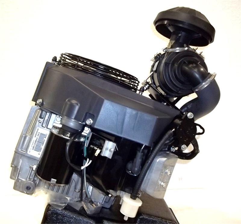 Kawasaki Vertical 19 HP V-Twin KAI OHV Engine ES 13amp 1" x 3-5/32" #FH580V-GS29