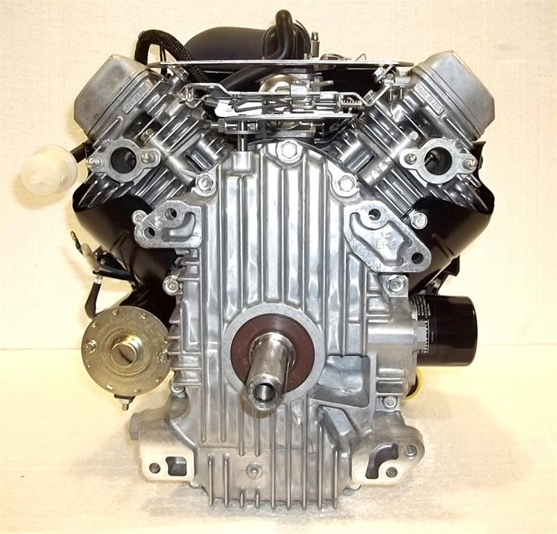 Kawasaki Vertical 19 HP V-Twin KAI OHV Engine ES 13amp 1" x 3-5/32" #FH580V-GS29