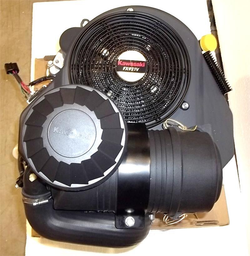 Kawasaki Vertical 31 HP 999cc V-Twin OHV Engine ES 15amp 1-1/8" x 4-5/16" #FX921V-HS04