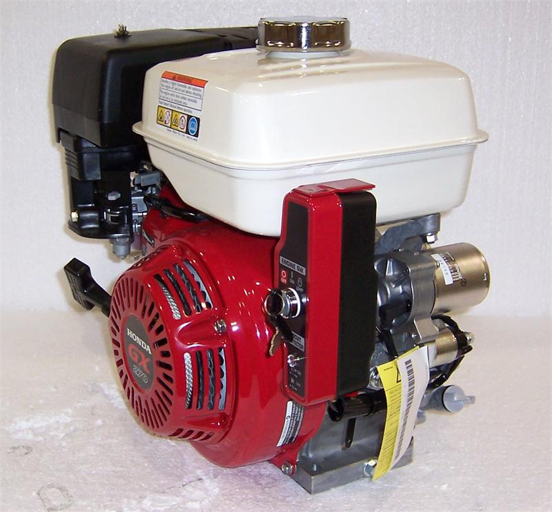 Honda Horizontal Engine 8.5 Net HP 270cc 1" x 3-31/64" #GX270-QAE2