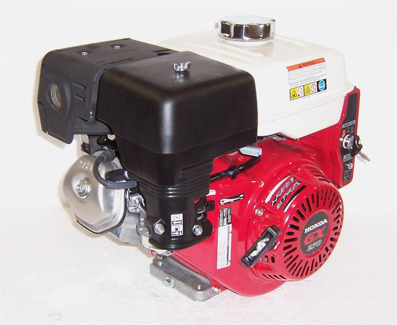 Honda Horizontal Engine 8.5 Net HP 270cc  1" x 3-31/64" #GX270-QAE2