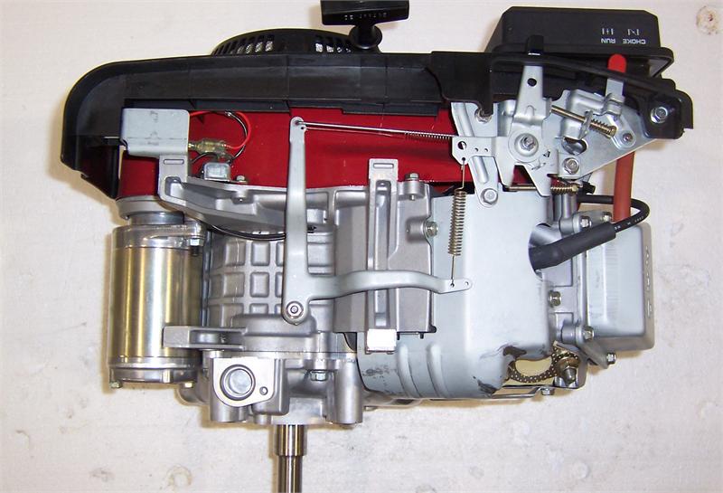 Briggs & Stratton Horizontal 15 HP ES Vanguard OHV 4-11/32 Tapered #246435-CARB