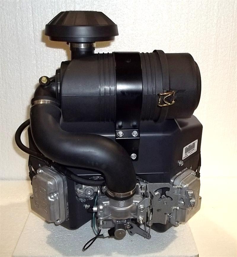Kawasaki Vertical 22 HP 726cc V-Twin Engine ES 15amp 1-1/8" x 3.94" #FX691V-ES24