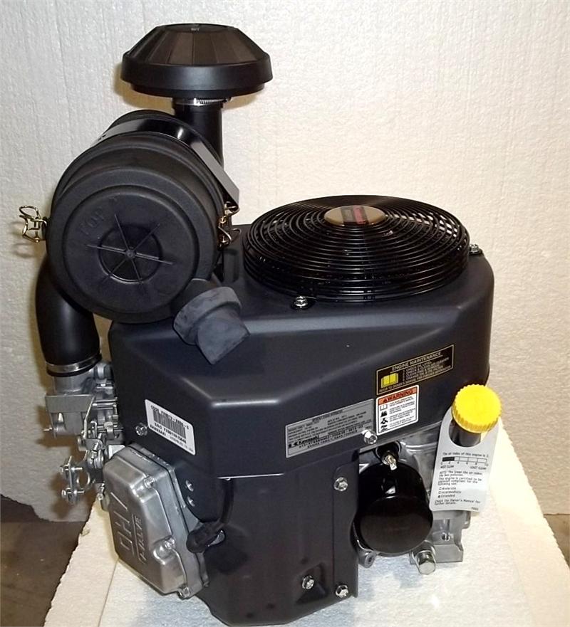 Kawasaki Vertical 22 HP 726cc V-Twin Engine ES 15amp 1-1/8" x 3.94" #FX691V-ES24