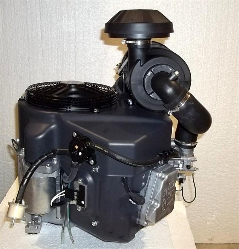 Kawasaki Vertical 22 HP 726cc V-Twin Engine ES 15amp 1-1/8" x 3.94" #FX691V-ES24