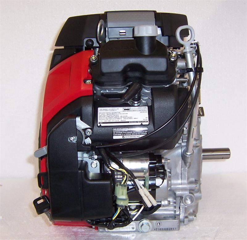Honda Horizontal Engine 20.8 Net HP 688cc OHV 12V ES 20 Amp 1" x 3" #GX630-QZB3