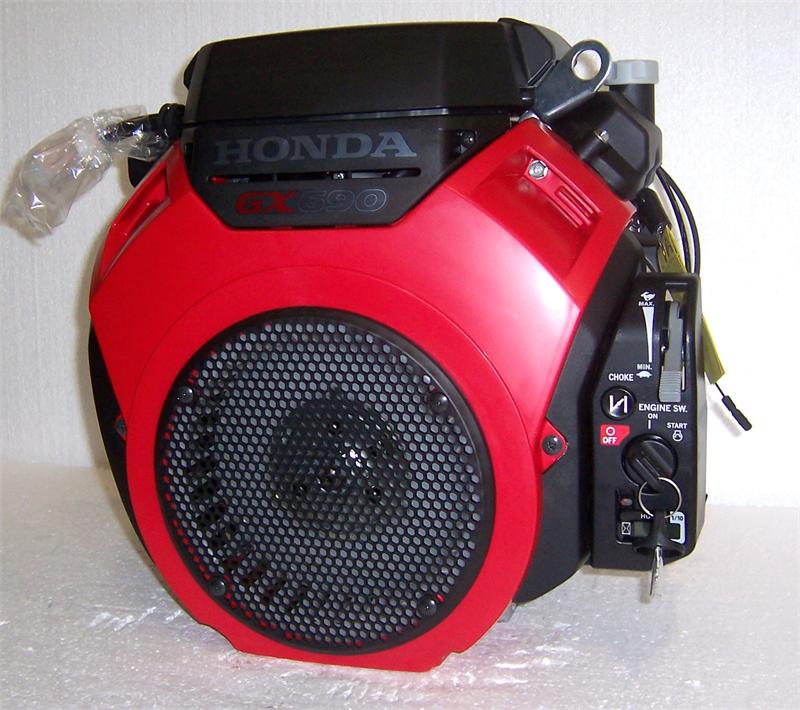 Honda Horizontal Engine 22.1hp Net HP 688cc OHV 1-7/16" x 4.4" #GX690-BXF