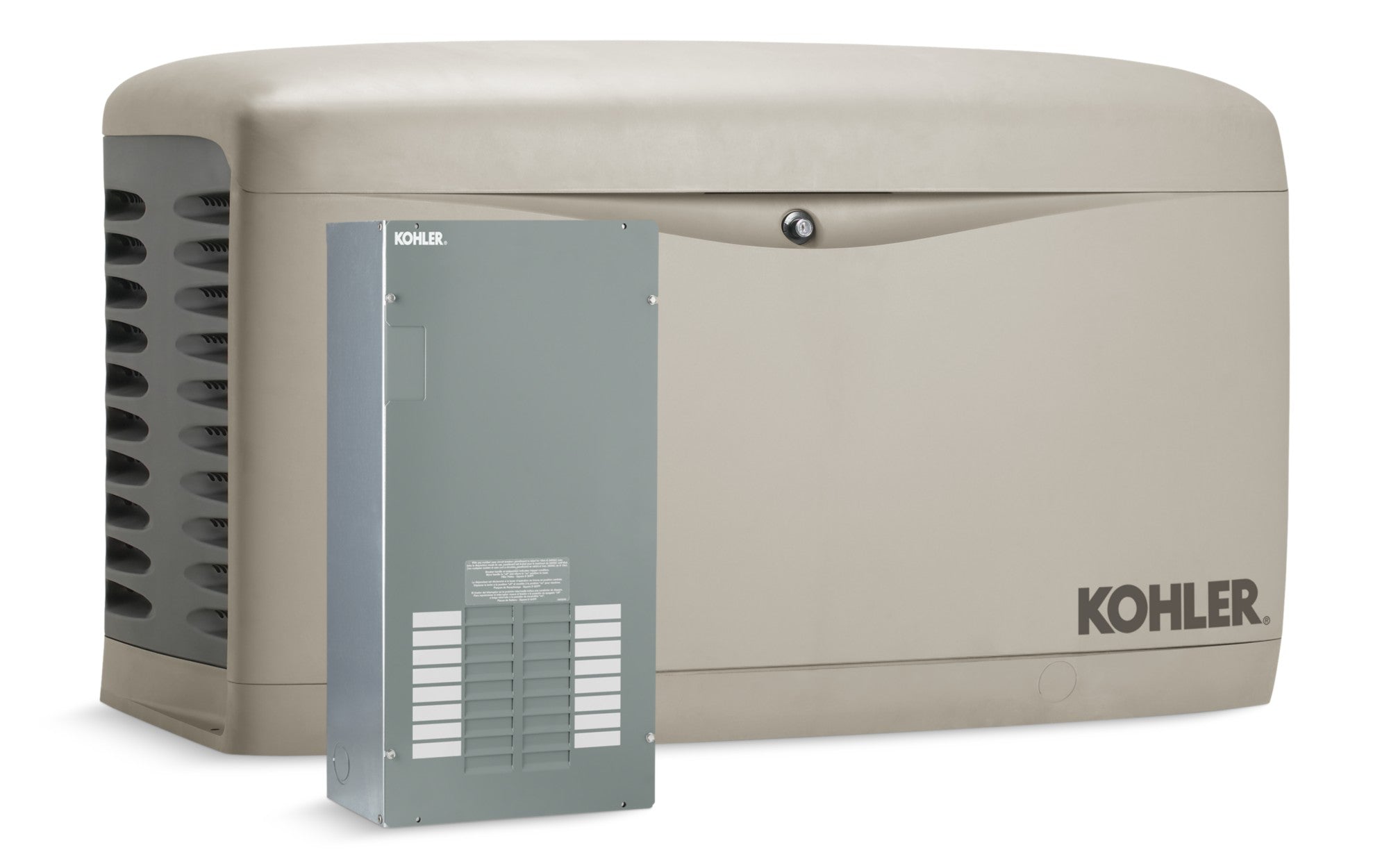 Kohler 20RESCL-200SELS Air-Cooled Standby Generator with 200 Amp Transfer Switch Single Phase, 20,000-Watt
