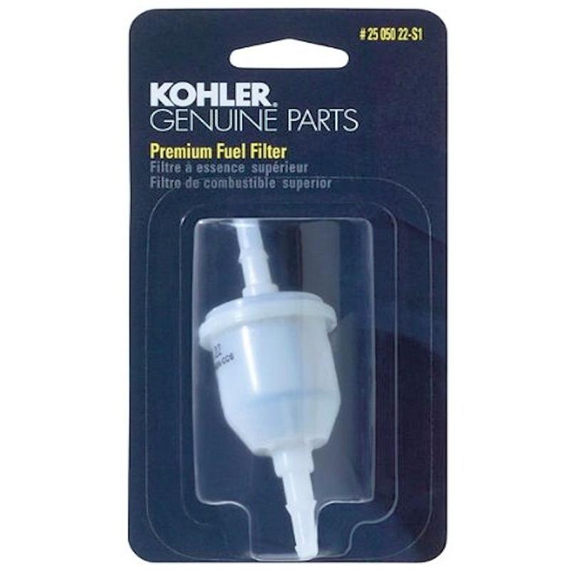 Kohler Bulk Fuel Filter 51 Micron with 1/4" Fuel Line I.D. #25 050 22-s