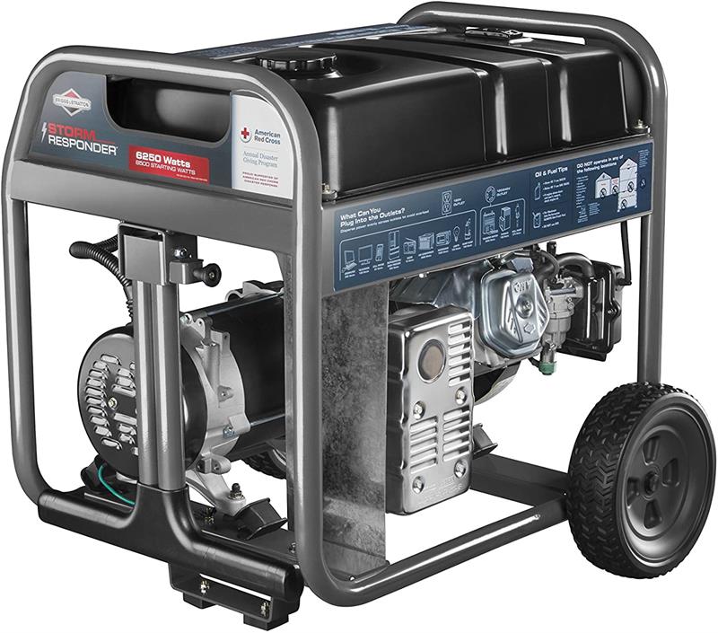 Briggs & Stratton Generator 6250 Watt 420cc Storm Responder #30592-R