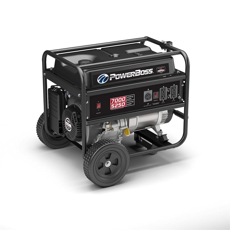 PowerBoss Portable Generator 5250 Watt 389cc Briggs Engine #30660