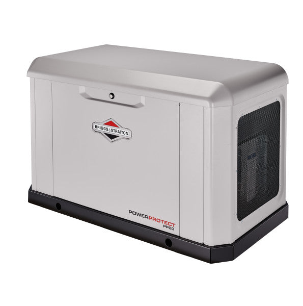 Briggs & Stratton Power Protect 20000 Watt Air-Cooled Whole House Generator with Dual 200 Amp Transfer Switch (Factory Reconditioned))