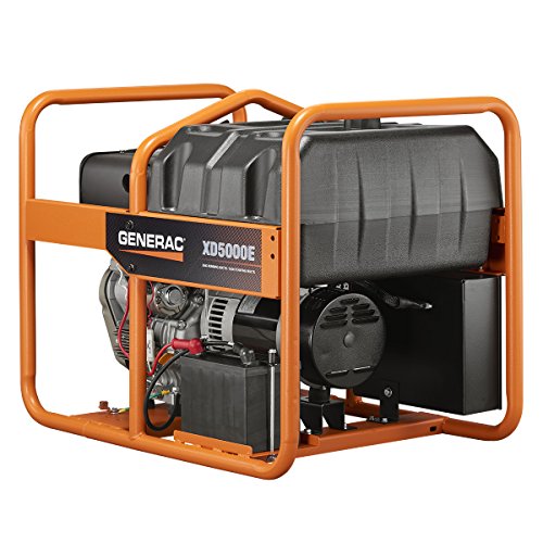 Generac XD5000E 5000 Watt ES Diesel Portable Generator Yanmar Engine #6864