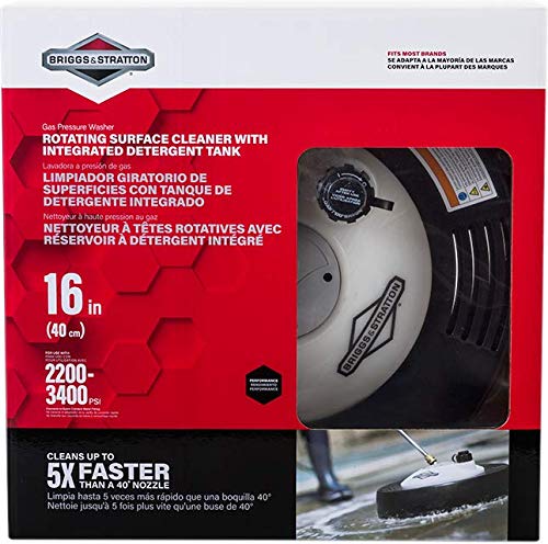 Briggs & Stratton 6338 Rotating Surface Cleaner, 16" , Black