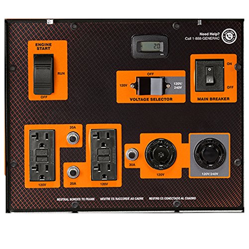 Generac XD5000E 5000 Watt ES Diesel Portable Generator Yanmar Engine #6864