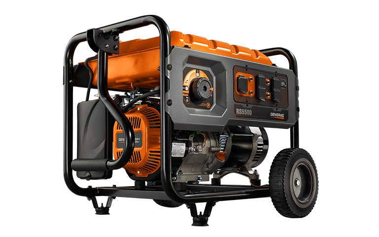 Generac RS5500 5500 Watt 389cc Portable Generator w/Cord #6672