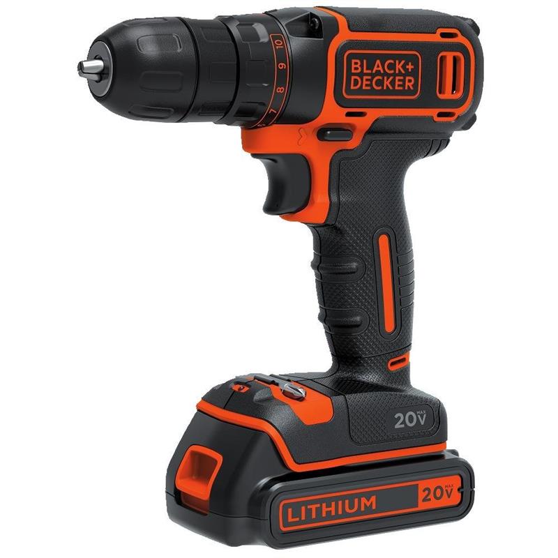 Black & Decker 20V MAX Lithium Drill/Driver #BDCDD120C