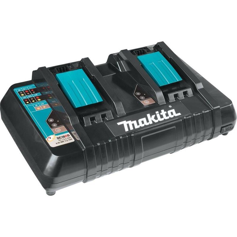 Makita 18V LXT Dual Port Rapid Charger  #DC18RD