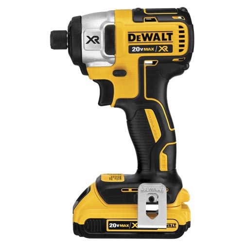 Dewalt 20V MAX* XR Lithium Ion Brushless 1/4" Impact Driver Kit #DCF886D2
