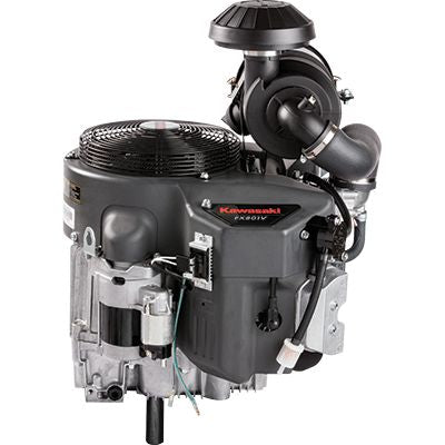 Kawasaki Vertical 23.5 HP 726cc V-Twin Engine ES 15amp 1" x 3-5/32" #FX730V-FS12