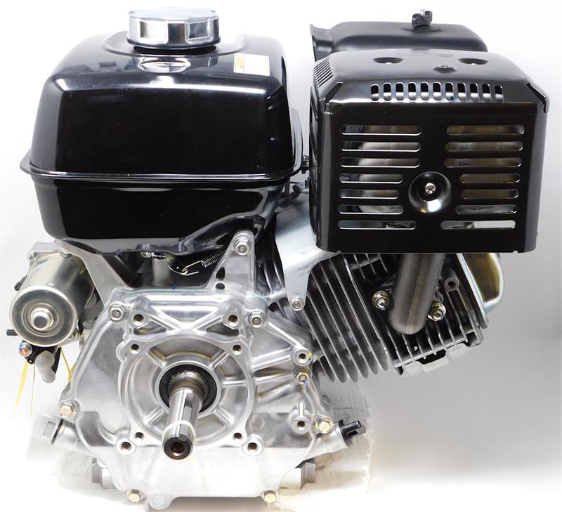 Honda Horizontal Engine 11.7 Net HP 389cc OHV Cyclonic ES 1" x 3-31/64" 3 Amp #GX390-QCE2