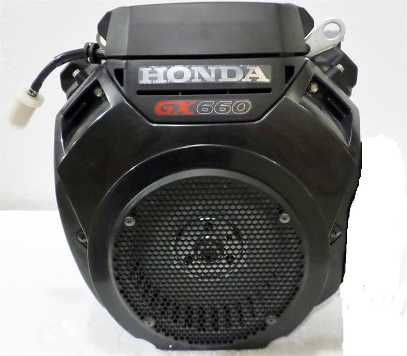 Honda Horizontal Engine 21.5 Net HP 688cc 12V ES 20 Amp 1-1/8" x 3-1/2" #GX660-TDW