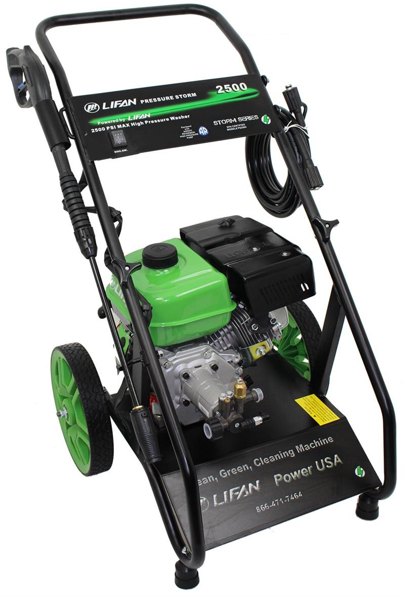 Lifan 2500 PSI 2.5gpm Pressure Washer 196cc Electric Start #LFQ2565E