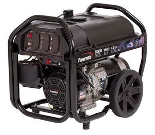 Powermate PM0126000R Portable Generator 6000 Watt 414cc (Reconditioned Unit)