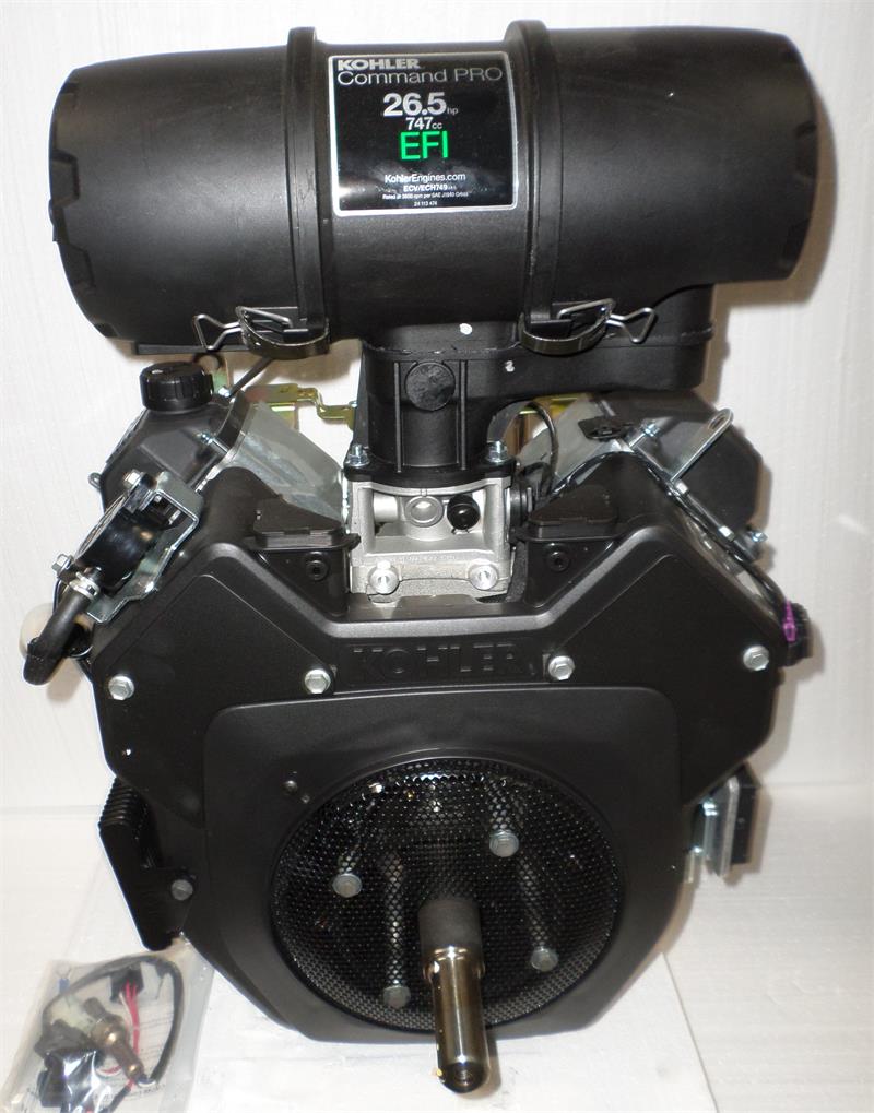 Kohler Command Pro EFI 26.5 HP Engine 747cc 1-1/8" x 2.79" Exmark #ECH749-3010