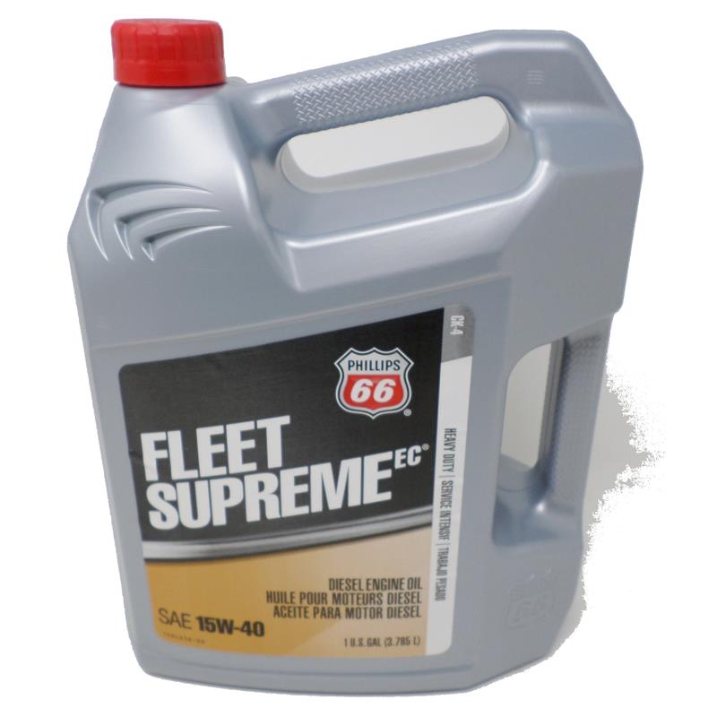 Phillips 66 15W40 Fleet Supreme Oil Gallon #1078290
