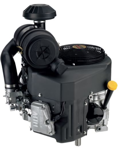 Kawasaki Vertical 23.5 HP 726cc V-Twin Engine ES 15amp 1-1/8" x 3.94" #FX730V-GS09