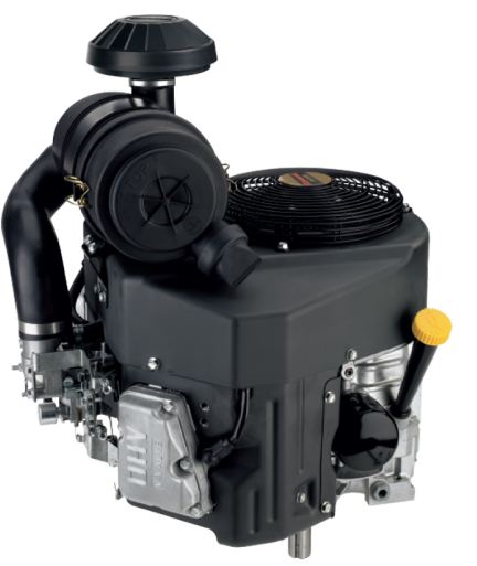 Kawasaki Vertical 23.5 HP 726cc V-Twin Engine ES 15amp 1-1/8" x 3.94" #FX730V-HS09